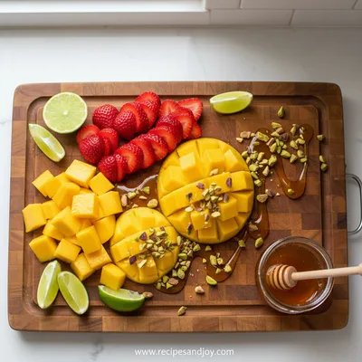 Honey Lime Fruit Salad – Easy Paleo Recipe - cooking process