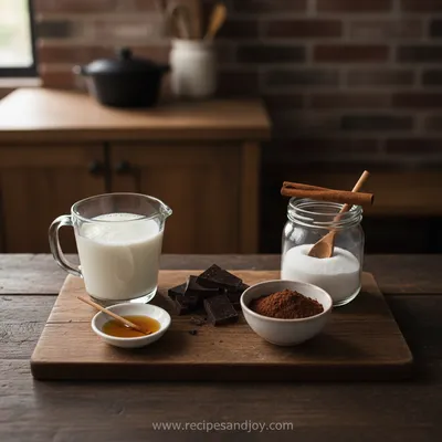 The Best Hot Chocolate Crock Pot Recipe - cooking process