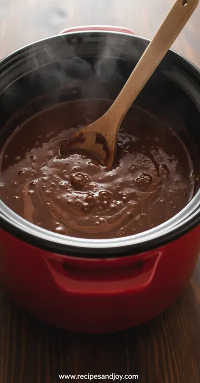 The Best Hot Chocolate Crock Pot Recipe - ingredients preparation