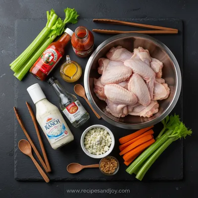 Hot Wing Board - Your Next Game Day Food Idea - cooking process