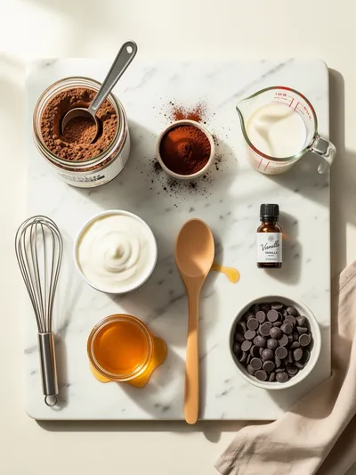 High Protein Chocolate Mousse - ready to serve