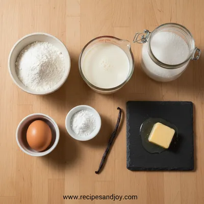 Japanese Fluffy Pancakes - cooking process