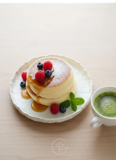 Japanese Pancakes Recipe - ready to serve
