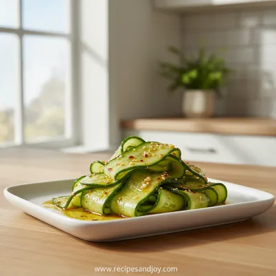 Korean Cucumber Salad – Quick TikTok Recipe