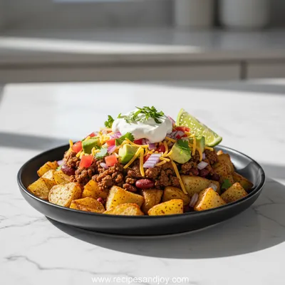 Loaded Potato Taco Bowl – Easy Meal Prep