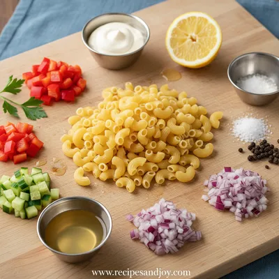 Macaroni Salad – Easy Everyday Recipe - cooking process