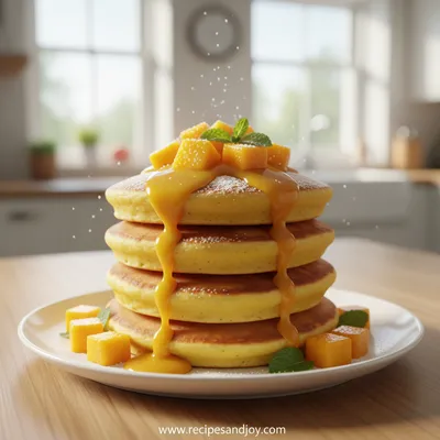 Mango Pancakes