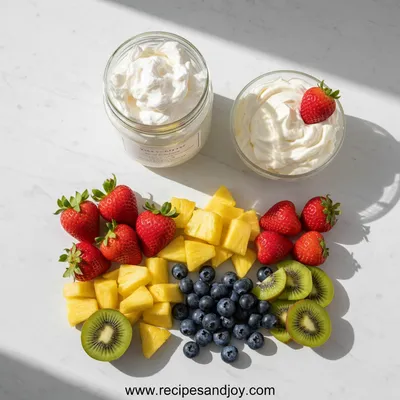 Marshmallow Fluff Fruit Dip – Easy 3‑Ingredient Recipe - cooking process