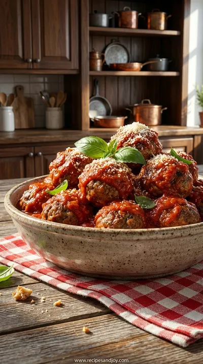 Bobby Flay's Meatball & Marinara Sauce Recipe