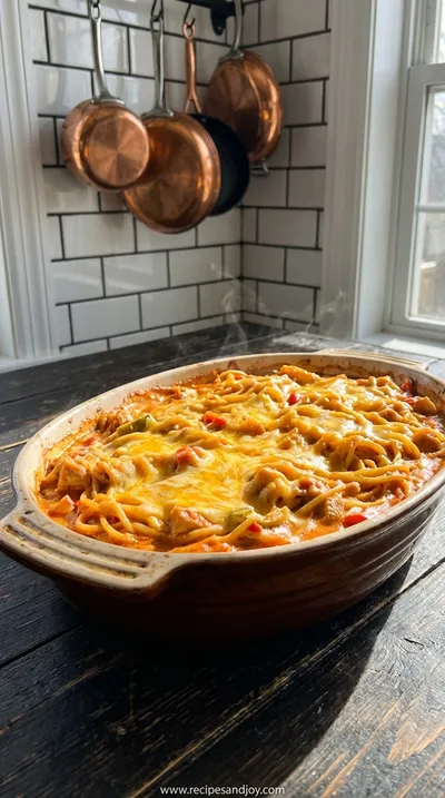 Mexican Chicken Spaghetti: Easy Family Dinner Recipe