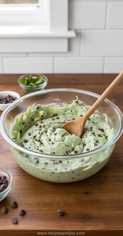 Mint Chocolate Chip Protein Balls Recipe - ingredients preparation