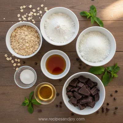 Mint Chocolate Chip Protein Balls Recipe - cooking process