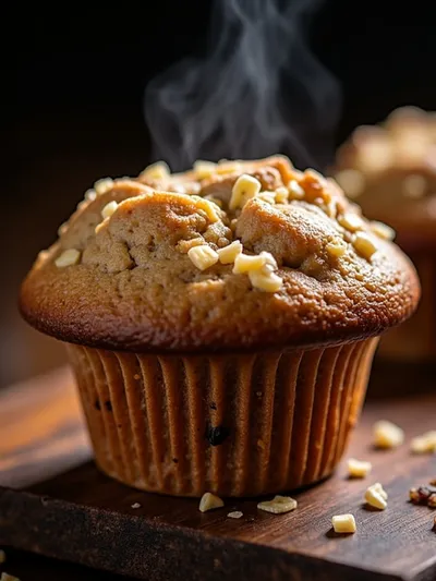 Moist Banana Bread Muffins