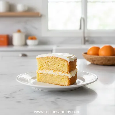 Moist Orange Cake – Easy Sweet Dessert