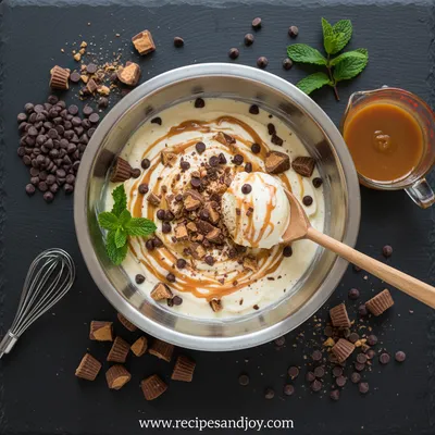 Ninja Creami Copycat Blizzard - cooking process