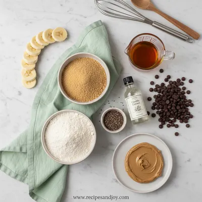 Healthy No Bake Cookie Dough Bars - cooking process