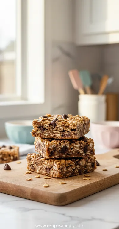 Homemade No Bake Granola Bars