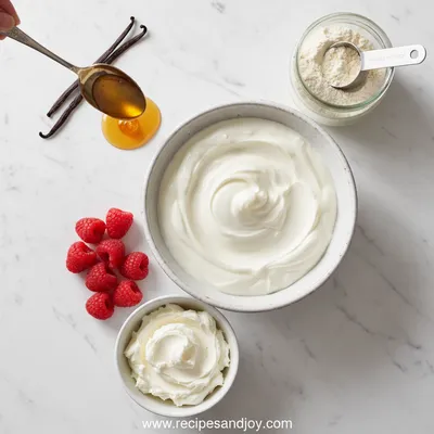 Easy No-Bake High Protein Cheesecake Fluff - cooking process