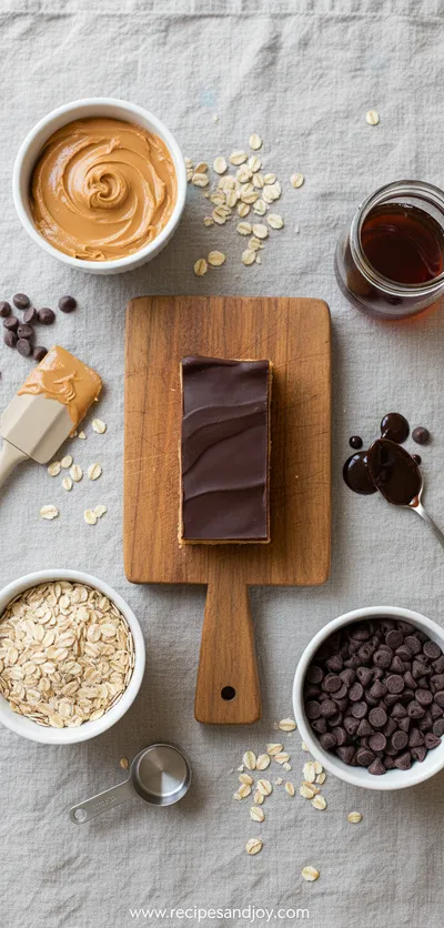 No Bake Protein Bar – Easy Vegan Treat - cooking process