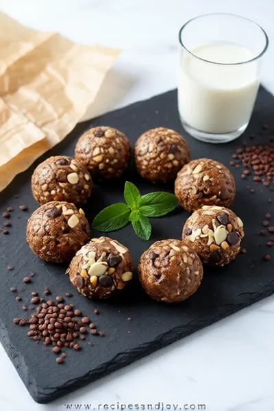 No-Bake Protein Energy Balls – Easy Healthy Snack - ready to serve