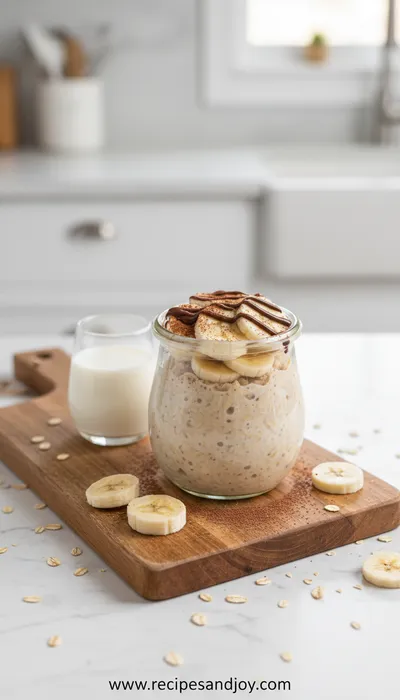 Nutella Overnight Oats Recipe