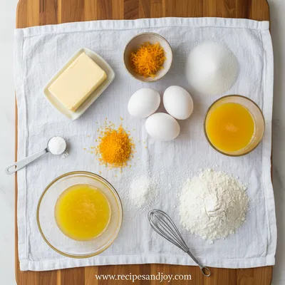 Orange Cake Loaf – Soft & Moist Delight - cooking process
