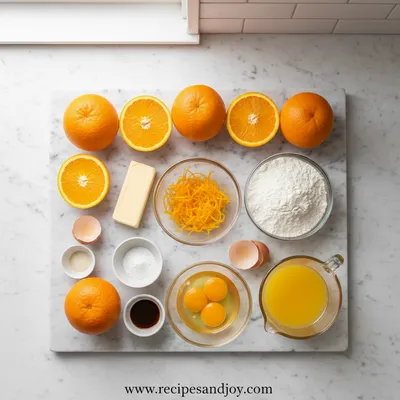 Best Orange Cake Ever - cooking process