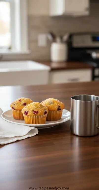 Orange Cranberry Muffins – Moist Fruit Breakfast Treat