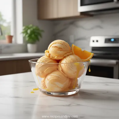 Orange Creamsicle Ice Cream