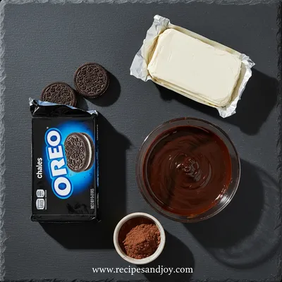 Oreo Balls Recipe - cooking process