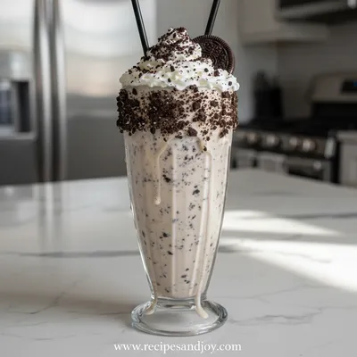 Easy Oreo Milkshake – Only 3 Ingredients