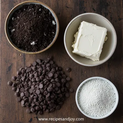 Delicious Oreo Truffles: Easy No-Bake Chocolate Treat - ingredients preparation