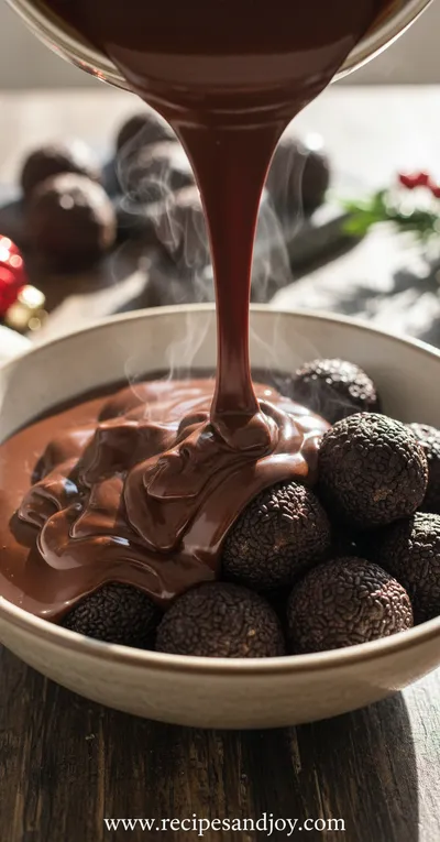 Delicious Oreo Truffles: Easy No-Bake Chocolate Treat - cooking process
