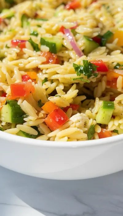 Orzo Pasta Salad – Easy Everyday Dinner