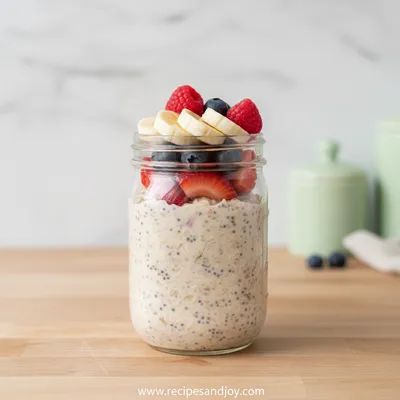 Overnight Oats – No‑Cook Refrigerator Oatmeal