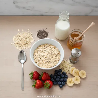 Delicious Overnight Oats Recipe - cooking process
