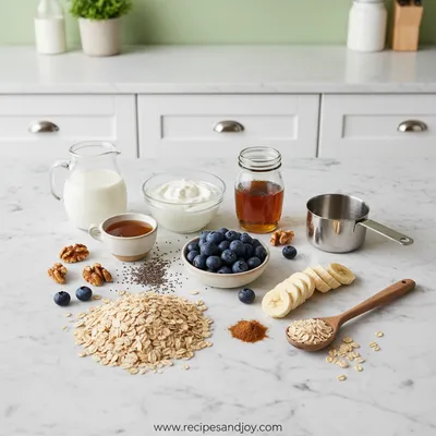Best Overnight Oats Recipe - cooking process