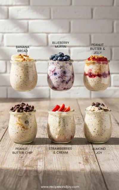 Easy Overnight Oats Recipes: 6 Delicious Flavors