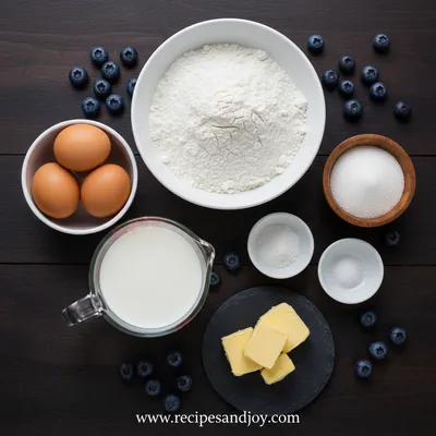 Delicious Easy Pancake Recipe - cooking process