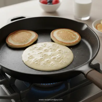 Delicious Easy Pancake Recipe - ingredients preparation