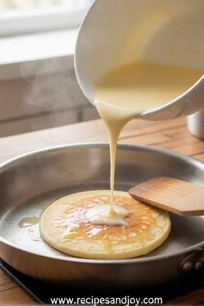Delicious Pancakes Recipe - ingredients preparation