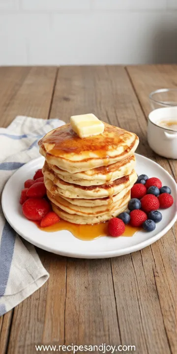 Best Pancakes From Scratch - ready to serve