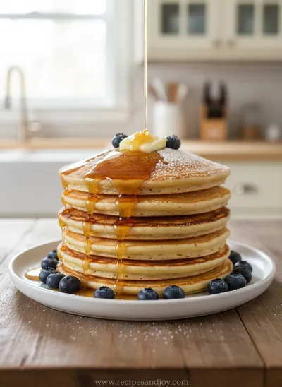 Delicious Pancakes Recipe - ready to serve