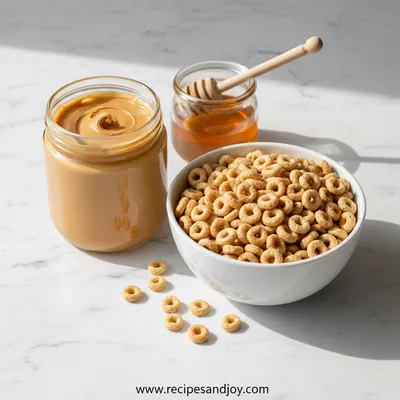 Peanut Butter Cheerio Bars – Easy 3-Ingredient Recipe - cooking process