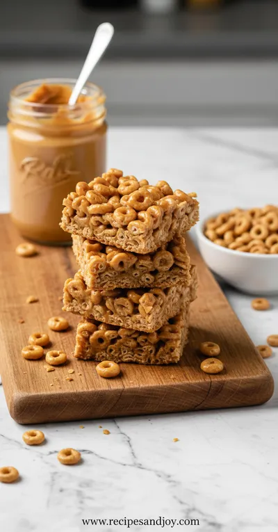 Peanut Butter Cheerio Bars – Easy 3-Ingredient Recipe
