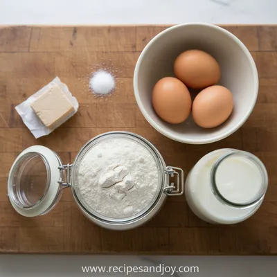 Poffertjes (Dutch Pancakes) - cooking process