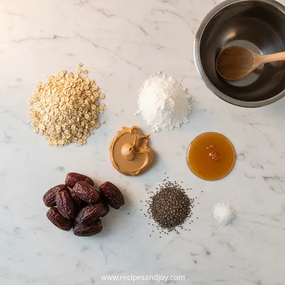 Protein Balls (No Bake Energy Balls) - cooking process