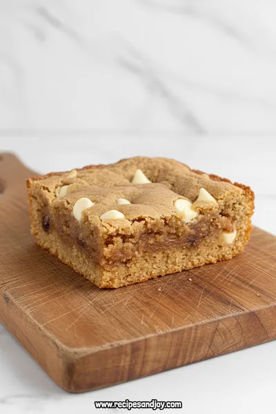 Soft & Gooey Protein Blondies Recipe
