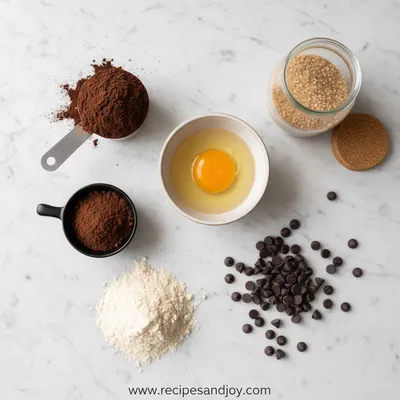 1 Minute Protein Brownie Recipe - cooking process