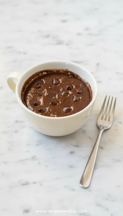 1 Minute Protein Brownie Recipe - ingredients preparation